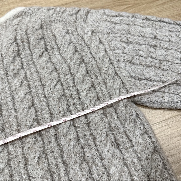 J crew Cable-knit sweater lady jacket - Picture 5 of 6